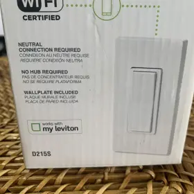 D215s-2rw Leviton 078477363270 Decora Smart Wi-fi Switch 2nd Gen Works With Hey Google Alexa #3