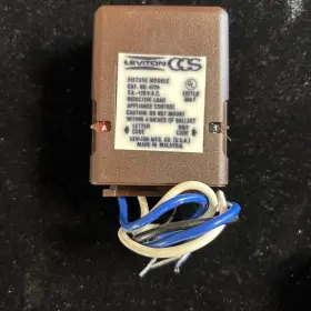 6725 Leviton Fixture Module New Old Stock 5a-120vac
