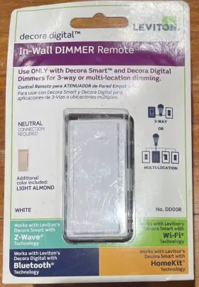 Cd-r00-dd00r-12a Leviton Decora Digital In-wall Dimmer Remote Dd00r