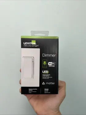 Leviton D36hd Decora D36hd-1rw Wifi Smart Dimmer Switch