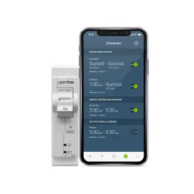 Lb130-gst Leviton 2nd Gen Smart Circuit Breaker With Remote Control Gfci 1-pole 30 Am