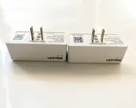D23lp-1bw Leviton Manufacturing Lot Of 2 - Decora Smart Wi-fi Mini Plug-in Dimmer 2nd Gen