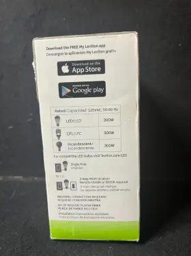 R01-dwvaa-1rw Leviton Decora Smart Wifi Voice Dimmer Amazon Alexa Built-in Dwvaa Switch Home #2