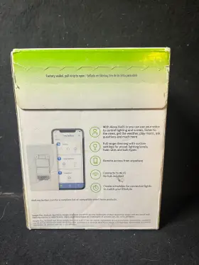 R01-dwvaa-1rw Leviton Decora Smart Wifi Voice Dimmer Amazon Alexa Built-in Dwvaa Switch Home #3