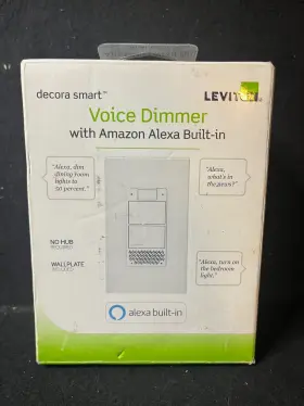 R01-dwvaa-1rw Leviton Decora Smart Wifi Voice Dimmer Amazon Alexa Built-in Dwvaa Switch Home