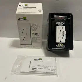 R02-d215r-1rw Leviton D215r-1rw Decora Smart Wi-fi Tamp-resist 15a Duplex Outlet 2nd Gen Open R02-d215r-1rw Leviton D215r-1rw Decora Smart Wi-fi Tamp-resist 15a Duplex Outlet 2nd Gen Open