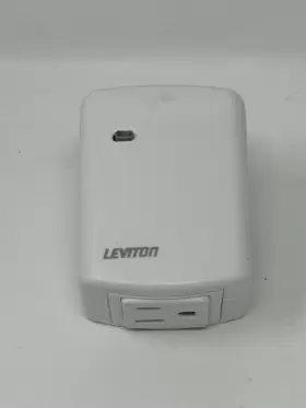 Rzp15-1lw Leviton Vizia Scene Capable Plug-in Module On/off Appliance