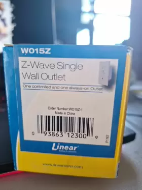 Wo15z Linear Go-control Z-wave Single Wall Outlet #2