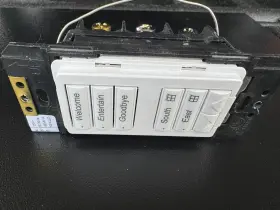 Lutron 078276164771 Radiora 2 Rrd-hn Hybrid Keypad Pre-engraved Tested Free Ship