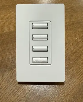 Hqwd-w3bsrl Lutron Keypad Used Fully Functional Free Shipping