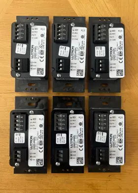 Hqwd-w6brl-sw Lutron Lot Of 6 Homeworks Qs Keypads Free Shipping #2
