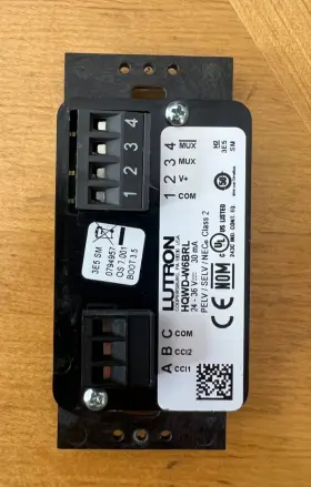 Hqwd-w6brl-sw Lutron Lot Of 6 Homeworks Qs Keypads Free Shipping #3
