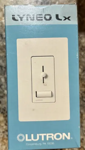 Lx-103pl-iv Lutron Lyneo Lx 103pl-iv 1000 Watt 3-way Preset Dimmer Ivory