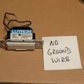 Ra-600l-wh Lutron One Radiora White Switch Radio Ra No Ground Wire Wt#79 #3