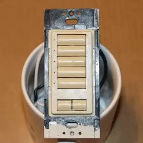 Ralb-5w-rl-iv Lutron One Radiora Ivory Raise Lower Switch Radio Ra #wt 56
