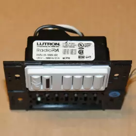 Ralb-9w-ir-wh-p Lutron One Radiora Missing Right Plate Radio Ra #2