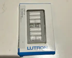 Rka-w2rldn-wh-e Lutron Radiora 2 2brl Wireless Keypad White New