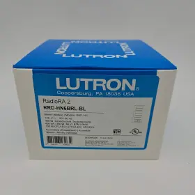 Rrd-hn6brl-bl Lutron New Keypad Black