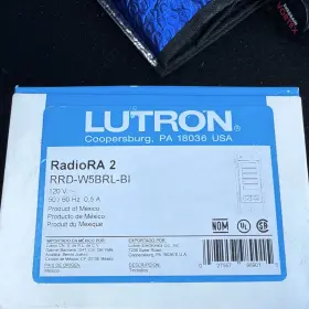 Lutron Rrd-w5brl-bi Radiora 2 Wireless Wall Keypad 120v Beige Clear Connect