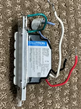 Rrt-gh6b Lutron Rrtgh6b Radiora 2 6-button Grafik T Hybrid Keypad #2