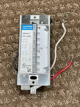 Rrt-gh6b Lutron Rrtgh6b Radiora 2 6-button Grafik T Hybrid Keypad