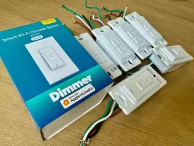 Mss560 Meross Eight Pack- Smart Wi-fi Dimmer Light Switch Alexa/homekit/google