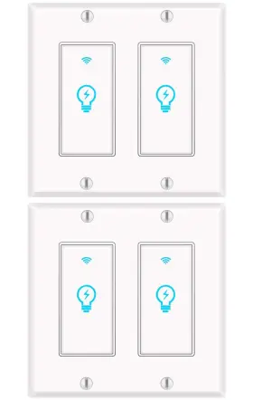 Micmi 850013133079 Smart Light Switch Compatible With Alexa Google Home Ifttt App And Voice C