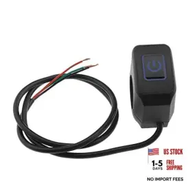 Micro Traders 410-c-vm Motorcycle Handlebar Switch 22mm 7/8 Inch Headlight Control Push