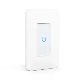 M22-1-1dy Milfra Touch Smart Switch - Single Pole Wifi Light Alexa And Assistant