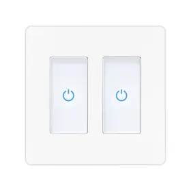 M22-1-2gang-dy Milfra Touch Smart Switch 2 Gang Light Wifi