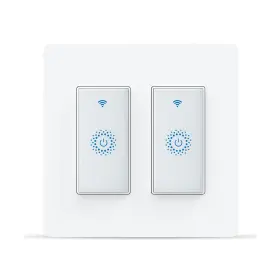 Mf-602-2gang Milfra Smart Switch Light Touch 2 Gang Double Wifi