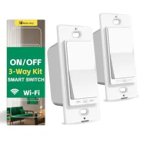 Rp-st01 Mj 3 Way Smart Switch By Life App 2.4g Wifi No Hub 1 Master And Add