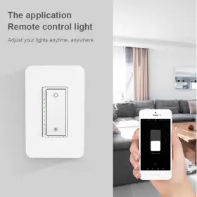 Ks2018 Nexete Used Smart Dimmer Light Switch Works With Alexa Google Home 3-way/single Pole #2 Ks2018 Nexete Used Smart Dimmer Light Switch Works With Alexa Google Home 3-way/single Pole #2