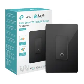 Hs200-bl Nobrand Smart Light Switch Wi-fi Alexa/google Ul No Hub Black