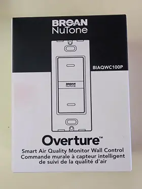 Biaqwc100p Nutone Overture Smart Air Quality Wall Control -brand New