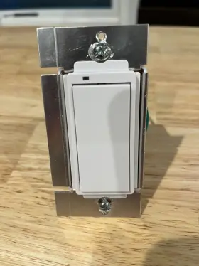 Nwt00z Nutone Z-wave Rocker Add-on Switch - White