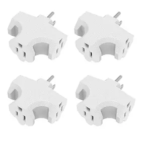 Ovte-la-24 Oviitech 3pk Three Plug Outlet Adapter T-shaped Electric Extender