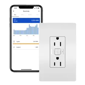 Wnrr15wh Pass & Seymour Legrand Radiant 15 Ampsmart Outlet With Netatmo Compatible Ale