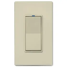 Powerline Control Systems 811976010005 Pcs Pulseworx Upb Auxiliary/remote Dimmer Wall Switch Almond Rws-a