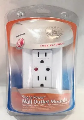 61-3006 Radioshack 040293008796 Radio Shack Plug Ftn Power Wall Outlet Module New Sealed