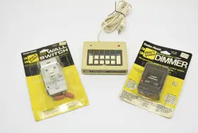 61-2683a Radioshack Vintage Radio Shack Plug-n-power Remote Control Center With Wall Switch And Dimmer