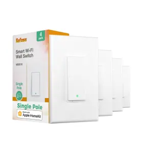 Mss510-refoss Refoss Smart Switch Single Pole 4 Pack Light Neutral Wire Requ
