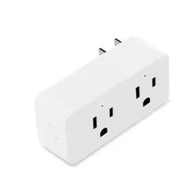 Cz2202w-ew-1 Rodot Ewelink 16a Wifi Dual Smart Outlet Plug With 2 Independent Control Sockets A