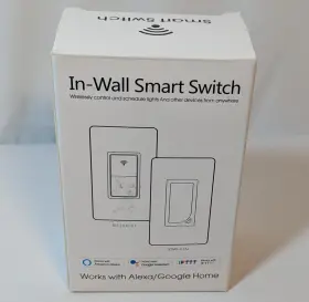 Ssms-01ai Scene Light In-wall Smart Switch For Alexa And Google Home Devices White #2