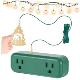 T600-2 Shen Zhen Shi Da Qi Guang Dian You Xian Gong Si Touch Light Switch Christmas Tree Shaped Decoration Pendant 4.9 2.4 4 1