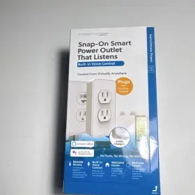 Sm0006 Simplysmarthome By Switchmate Power Smart Outlet Alexa/google Voice 2 Usb