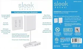 8-q-ovsz Socket Solutions Llc Outlet And Plug Concealer For Wall With Cord 8ft Quad #3