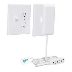 8-qr-ovsz Socket Solutions Llc Outlet And Plug Concealer For Wall With Cord Kit 8-foot Flat 8-qr-ovsz Socket Solutions Llc Outlet And Plug Concealer For Wall With Cord Kit 8-foot Flat