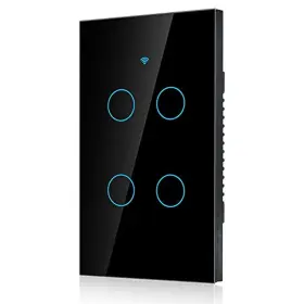 Sonew 746771878065 Smart Light Switch Modern Day 4-way Led Back-lit Control L