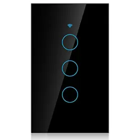 Sonew 746771878683 Smart Light Switch Wifi Touch For Lights 3-way Wall Ti